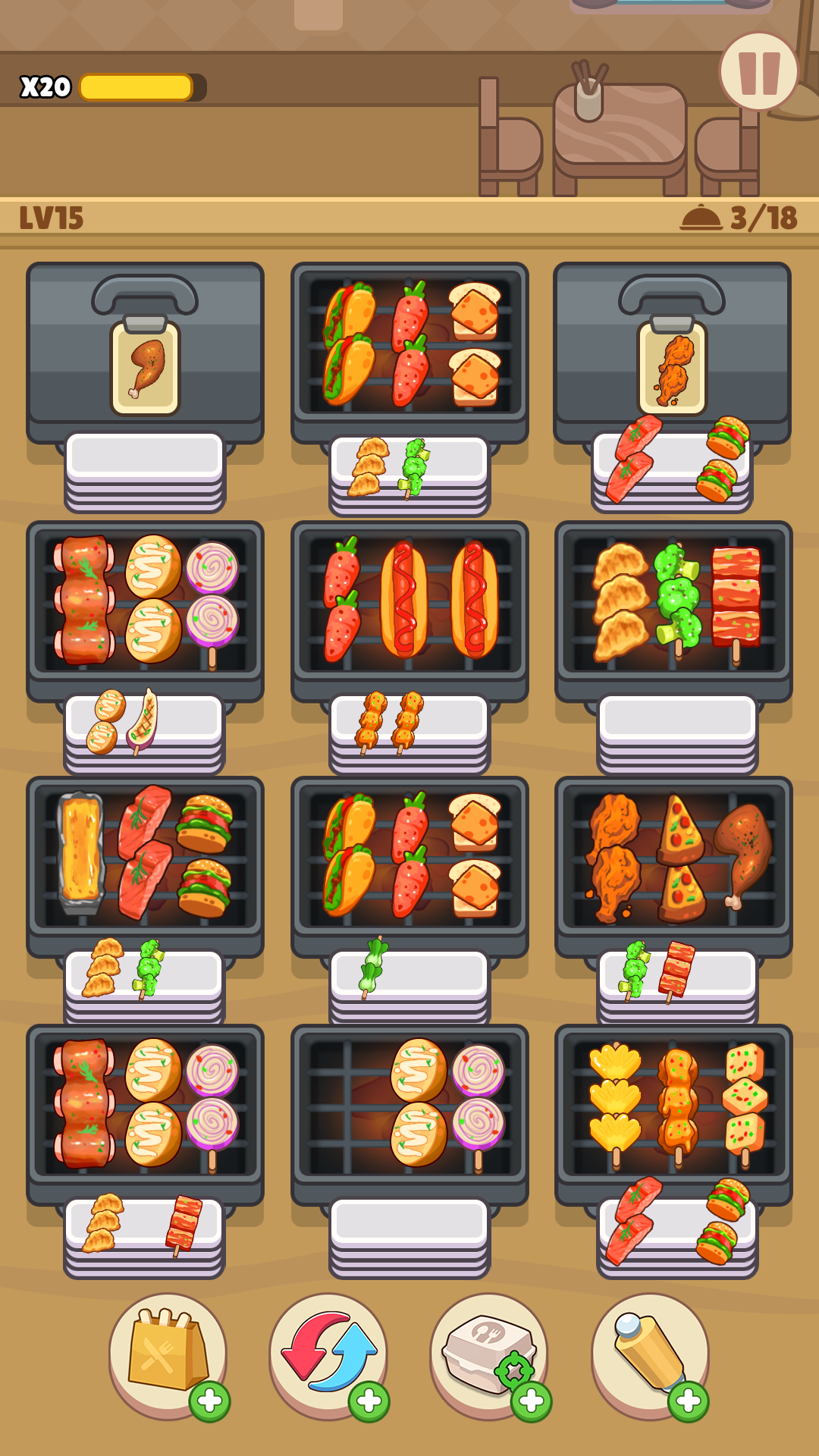 Level 18 – capybara chefs